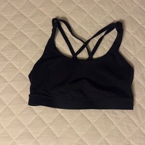 Lululemon Black Energy Sports Bra! Size 8!